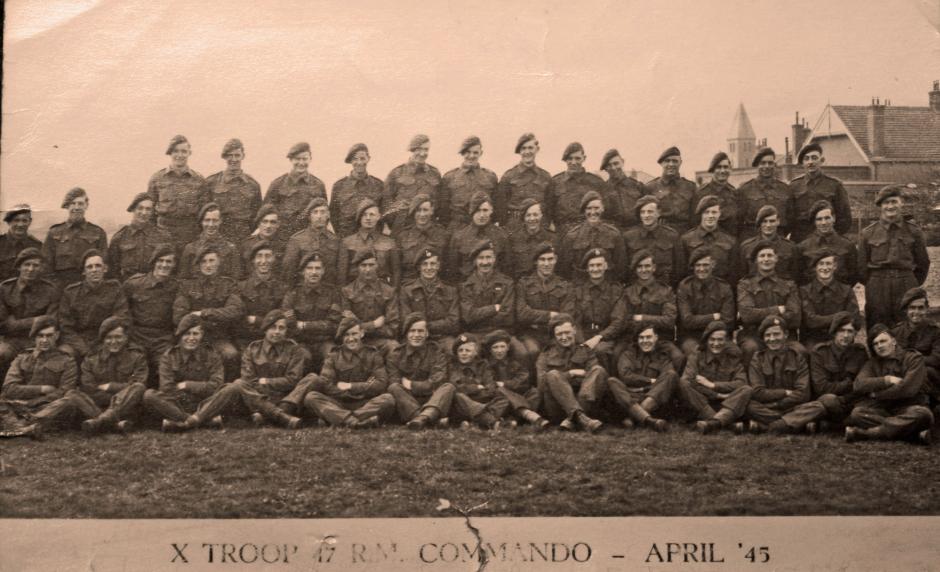47RM Commando X troop  in Holland, April 1945