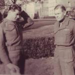 Capt. P.C Beckett and Lt.Col. RWP Dawson, DSO., Dec.1945