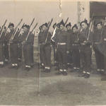 Group from No 9 Commando on parade. Possibly 2 troop.