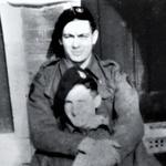 Bert Withrington  (rear) and David Thom,  41RM Commando