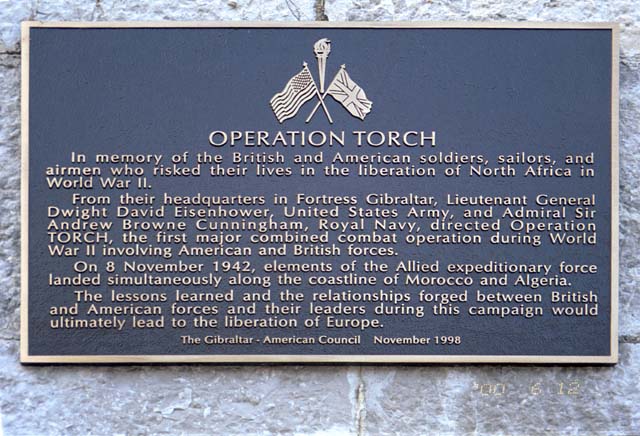 Operation Torch memorial