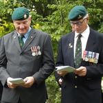 Phil Yabsley (left) and Lt Col Martin Lambert-Gorwyn, MBE RA