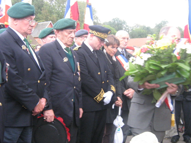 Veterans from No.3 Cdo at Berneval