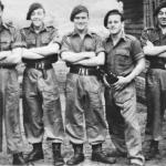 Billy Moore and pals from No.5 Cdo. 5 troop