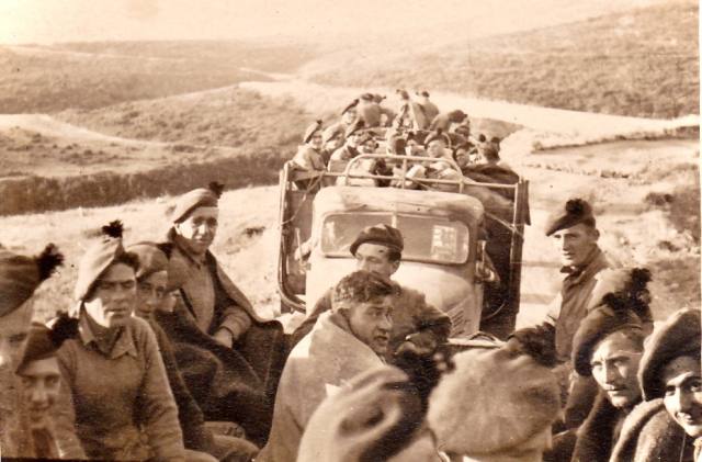 No.9 Commando 1 troop near the Strymon Bridge, Greece, November 1944.