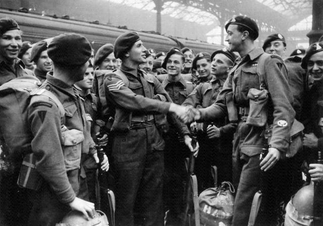 No.3 Commando back home 1945