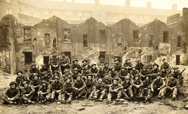 No.3 Commando 3 Troop at Limehouse 1944