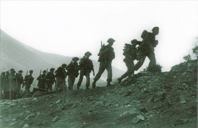 1 Troop No.2 Commando at Spilje, Albania