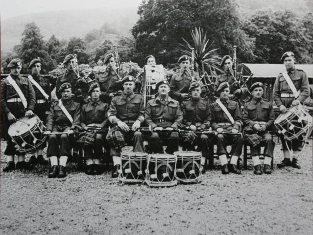 The CBTC Pipe Band and Demonstration Troop