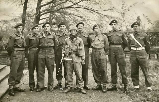 Lt. Col. Peter Young and others