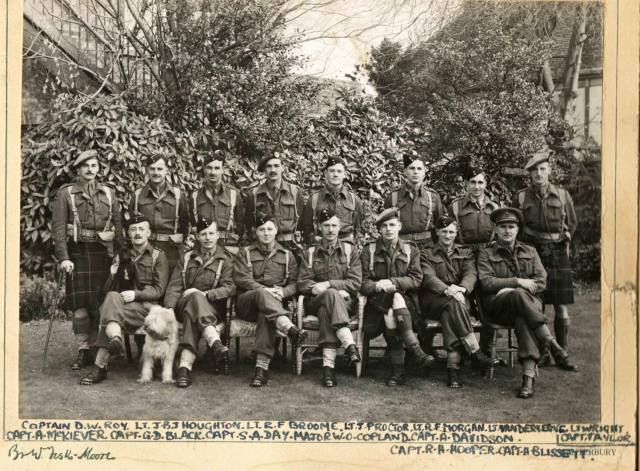 No.4 Independent Company Officers 1940