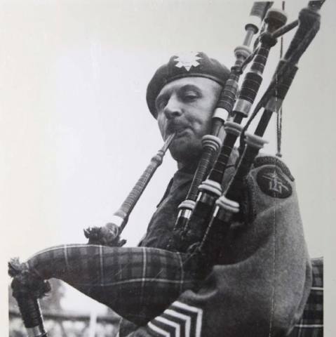 Pipe Major Thomas Alexander Maclauchlan