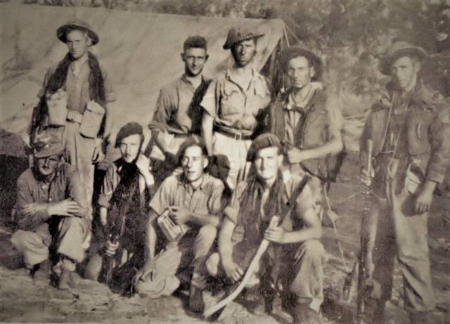 Group from 5 troop No.2 Commando after the raid at Spilje, Albania