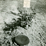 Original grave of Lt Bryant 5 Commando