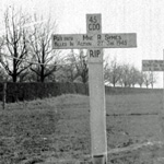 Original grave of Marine Symes 45RM Commando