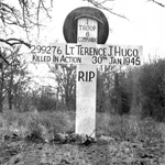 Grave of Lt TJ Hugo 6 Commando
