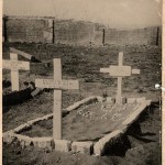 Grave at Akyab of Marine Charles Haw