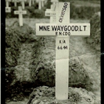 Grave of Marine Leonard Waygood