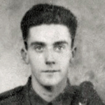 Signalman John R.S. Currie,  Commando Bde Signals