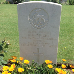 Grave of Pte Dennis Wright No.2 Commando