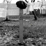 Original grave of LSgt Wakefield 6 Commando