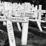 Graves of Lt Kennedy 45RM Commando and others